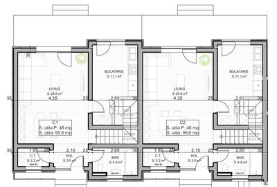 Braytim | Case insiruite | 4 camere | Strazi asfaltate | Comision 0% - 19
