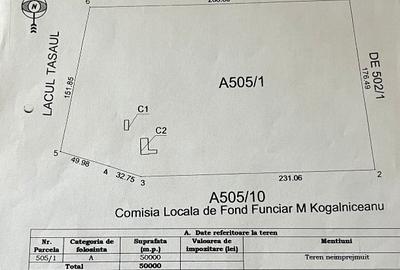 Teren Construcții extravilan de 40000 mp, în Mihail Kogălniceanu - 3