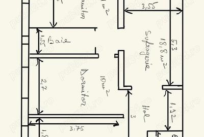 Apartament cu 3 camere în Central - 1
