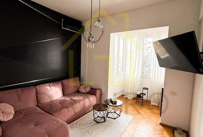 Apartament cu 2 camere semidecomandat, mobilat în Ultracentral