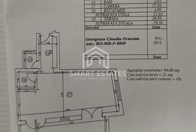 Metrou Jiului - Studio 52 mp Utili si  27 mp Curte - 8