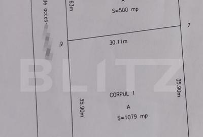 Teren intravilan Simnicu de Sus, parcele de 550 mp si 520 mp - 4