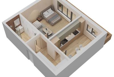 Garsonieră decomandată în 13 Decembrie - 11