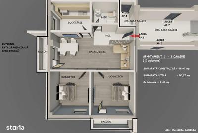 Apartament cu 2 camere în Central - 2