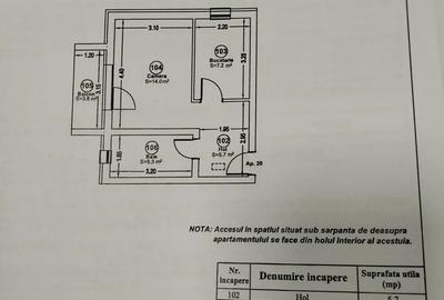 Garsonieră decomandată în Giroc - 2
