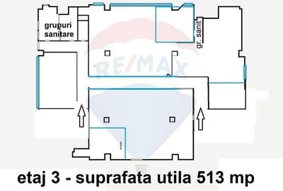 Birou, de 513 mp, în Centrul Civic - 3