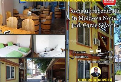 PENSIUNE in zona ultracentrala din Moldova Nou #259; - 1