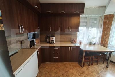 Apartament cu 4 camere decomandat, mobilat în Nufărul
