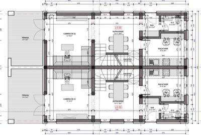 Duplex cu 3 camere cu Canalizare în Moșnița Nouă - 4