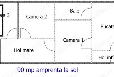 Casă cu 3 camere cu Teren 8000 Mp în Brebeni - 3