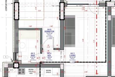 Apartament 2 camere, 47.63 mp, zona Mehala - 5