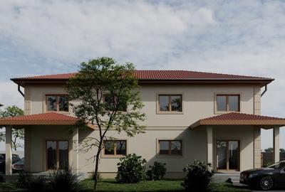 Duplex cu 5 camere cu Teren 250 Mp în Moșnița Nouă - 2