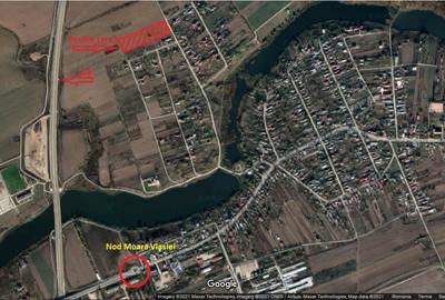 Moara Vlasiei | Teren 13000 mp | Nod A3 | Proprietar | Utilitati | PUZ - 3
