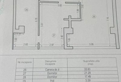 Apartament cu 3 camere în Tomis Nord - 18
