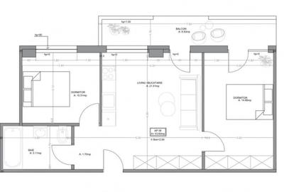 Apartament cu 3 camere în Mărăști - 3