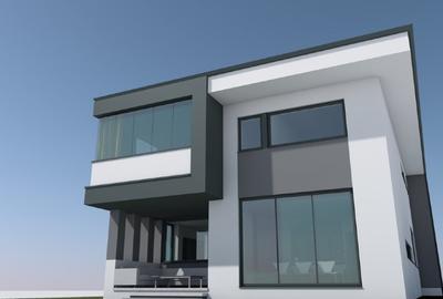 Casa la rosu + acoperis complet - 5