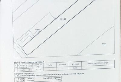 Teren de 4500 mp, în Iablanița - 2