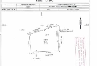 Teren Construcții intravilan de 659 mp, în Șoseaua Nordului - 4