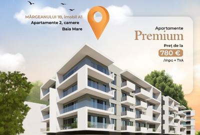 COMISION 0% - Apartamente 2 camere - Margeanului 1B-A1, Baia Mare