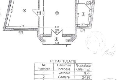 Apartament cu 2 camere decomandat în Universitate - 21