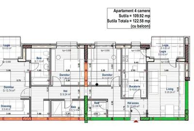 4 camere | 1 Decembrie 1918 |15 min metrou | IULIE 2026 | 122 mp - 2