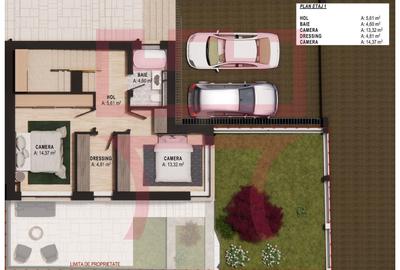 Casă individuală cu 4 camere cu Canalizare în Dâmbul Rotund - 7