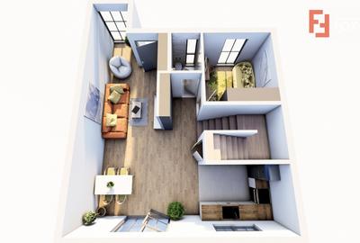 Duplex cu 4 camere cu Canalizare în Giarmata - 8