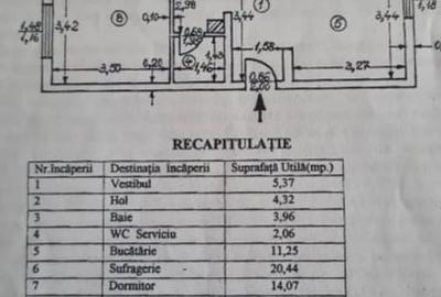 Vanzare Apartament 3 camere | Nerva Traian | 77mp