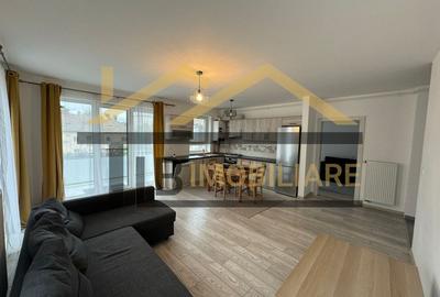 Apartament cu 3 camere semidecomandat, mobilat în Libertății