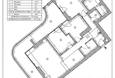 Apartament 4 camere, View lac, zona Floreasca, complet mobilat, Yacht Kid - 20