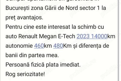 Achizi?ionez Apartament ori Garsoniera zona Garii de Nord sector 1 - 2