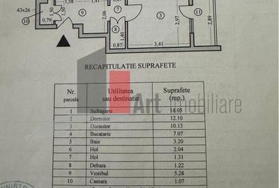 Apartament 3 camere Titan liceul Dante - 18
