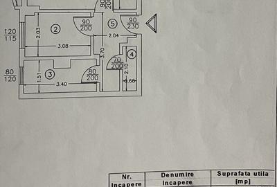 Garsonieră decomandată, mobilată în Alba Iulia