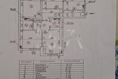 Apartament cu 4 camere semidecomandat, mobilat în Unirii - 14