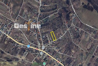 Tomesti-Chicerea, teren intravilan  3523 mp - 1