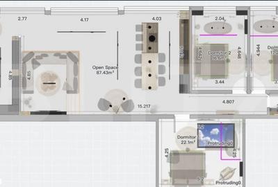 Casă cu 4 camere cu Teren 16418 Mp în Central - 3