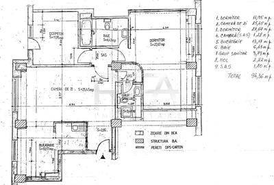 Apartament 4 camere Unirii - mobilat, renovat 2023, 94 mp utili Apartament 4 camere Unirii - mobilat, renovat 2023, 94 mp utili - 8