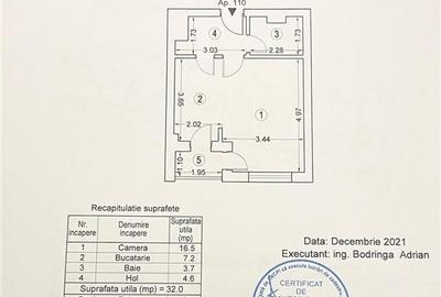 Vanzare garsoniera | Politehnica - Grozavesti | bloc 2022 | etaj 6/11 | amenajat - 14