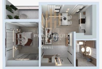 Apartament cu 2 camere semidecomandat în Republicii - 6