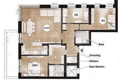 Apartament 4 camere Petricani -  Lacul Tei - sector 2 - Nord - 8