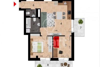 Apartamente 3 camere bloc nou Zorilor - 6