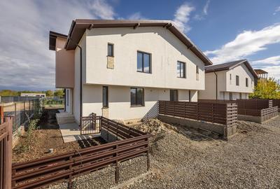 Casă nouă la cheie în Săftica – Balotești | 4 camere, 3 băi | Comision 0% - 3