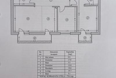 Apartament cu 4 camere decomandat, mobilat în Metalurgiei - 11