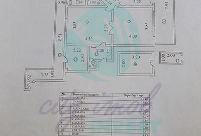 Apartament cu 4 camere decomandat, mobilat în Gara de Nord - 8