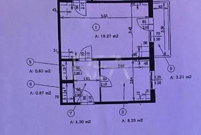 Apartament cu 2 camere semidecomandat în Muncii - 8