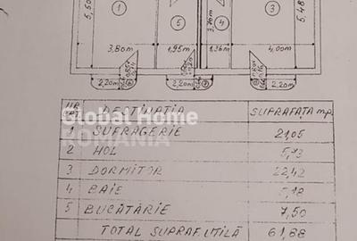 Apartament 2 camere Unirii-Regina Maria| Bloc Monolit 1991-Centrala proprie - 17