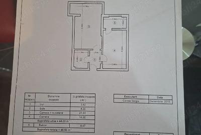 Apartament cu 2 camere nedecomandat în Central - 2