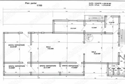 Spațiu comercial, de 619 mp, în Scorțeni - 2