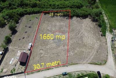 Teren de 1660 mp, în Vânători - 9