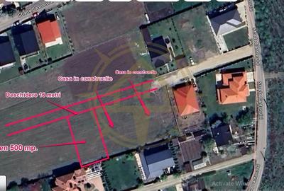 Teren Construcții intravilan de 500 mp, în Corbeanca - 1